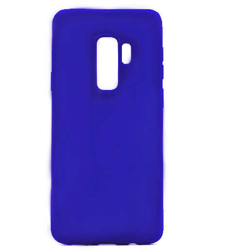Galaxy S9 Plus Kılıf Zore Premier Silikon Kapak - Saks Mavi