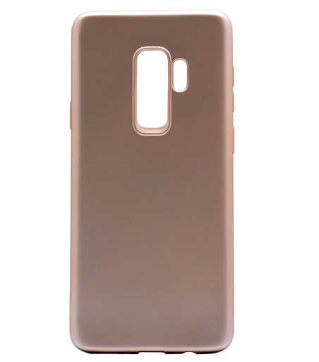 Galaxy S9 Plus Kılıf Zore Premier Silikon Kapak - Gold