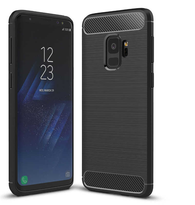 Galaxy S9 Plus Kılıf Zore Room Silikon Kapak - Siyah