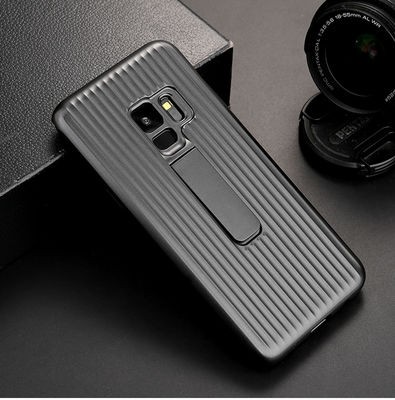 Galaxy S9 Plus Kılıf Zore Wave Standlı Mıknatıslı Kapak - 9