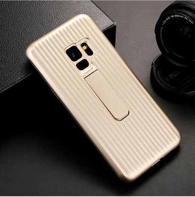 Galaxy S9 Plus Kılıf Zore Wave Standlı Mıknatıslı Kapak - 10