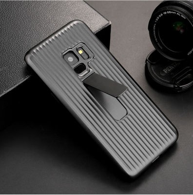 Galaxy S9 Plus Kılıf Zore Wave Standlı Mıknatıslı Kapak - 2