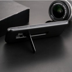 Galaxy S9 Plus Kılıf Zore Wave Standlı Mıknatıslı Kapak - 3