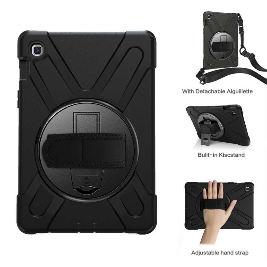 Galaxy T720 Tab S5E Zore Defender Tablet Silikon - Siyah