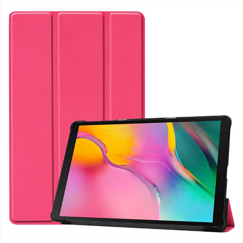 Galaxy T720 Tab S5E Zore Smart Cover Standlı 1-1 Kılıf - Pembe