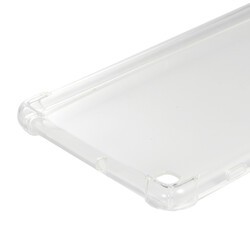 Galaxy Tab A8.0 (2019) T290 Case Zore Tablet Nitro Anti Shock Silicon Cover Colorless