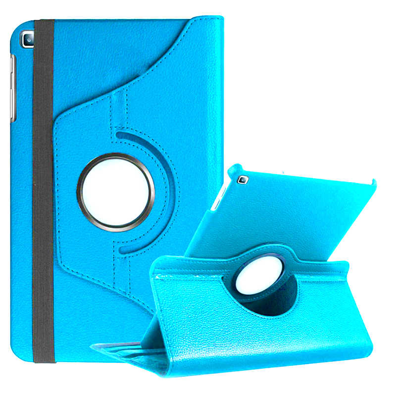 Galaxy Tab A 8.0 (2019) T290 Zore Dönebilen Standlı Kılıf - Mavi
