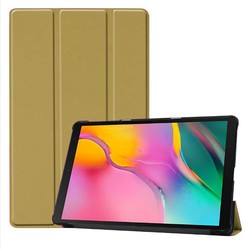 Galaxy Tab A 8.0 (2019) T290 Zore Smart Cover Standlı 1-1 Kılıf Gold