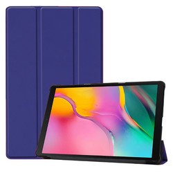 Galaxy Tab A 8.0 (2019) T290 Zore Smart Cover Standlı 1-1 Kılıf Lacivert