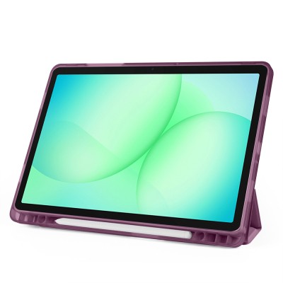 Galaxy Tab A11 Case – Zore Tri-Fold Stand Case with Pen Slot - 9