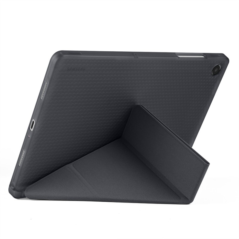 Galaxy Tab A11 Plus Case Zore Tri Folding Stand Case with Pen Compartment - 67