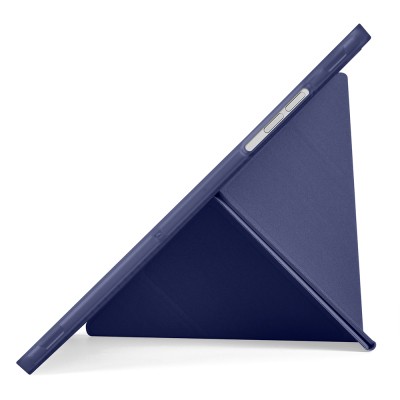 Galaxy Tab A11 Plus Case Zore Tri Folding Stand Case with Pen Compartment - 51