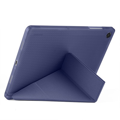 Galaxy Tab A11 Plus Case Zore Tri Folding Stand Case with Pen Compartment - 65