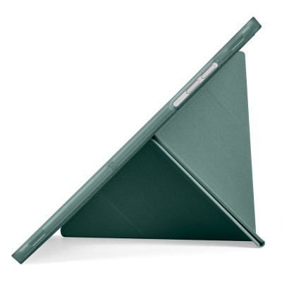 Galaxy Tab A11 Plus Case Zore Tri Folding Stand Case with Pen Compartment - 57