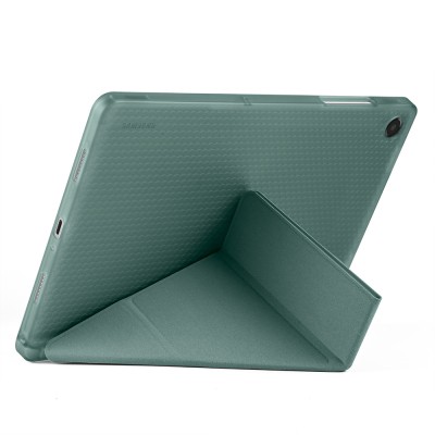 Galaxy Tab A11 Plus Case Zore Tri Folding Stand Case with Pen Compartment - 64