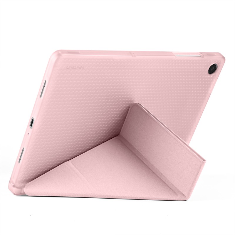 Galaxy Tab A11 Plus Case Zore Tri Folding Stand Case with Pen Compartment - 60