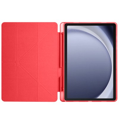 Galaxy Tab A11 Plus Case Zore Tri Folding Stand Case with Pen Compartment - 47