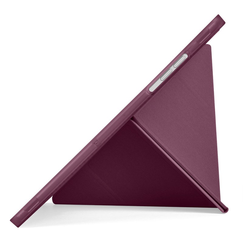 Galaxy Tab A11 Plus Case Zore Tri Folding Stand Case with Pen Compartment - 72