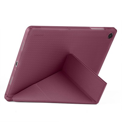 Galaxy Tab A11 Plus Case Zore Tri Folding Stand Case with Pen Compartment - 73