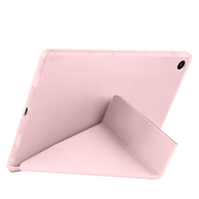 Galaxy Tab A9 Kılıf Zore Tri Folding Kalem Bölmeli Standlı Kılıf - 23