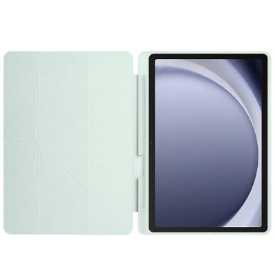 Galaxy Tab A9 Plus Kılıf Zore Tri Folding Kalem Bölmeli Standlı Kılıf - 33