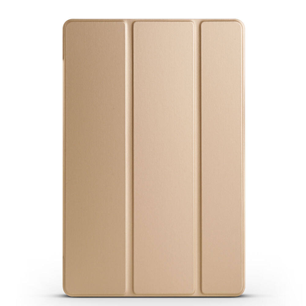 Galaxy Tab A9 Plus Uyumlu NXXA Smart Cover Standlı 1-1 Kılıf-Gold
