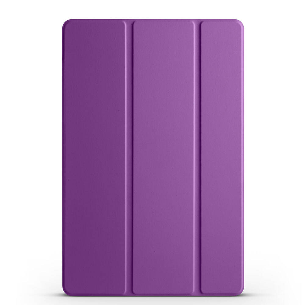 Galaxy Tab A9 Plus Uyumlu NXXA Smart Cover Standlı 1-1 Kılıf-Mor