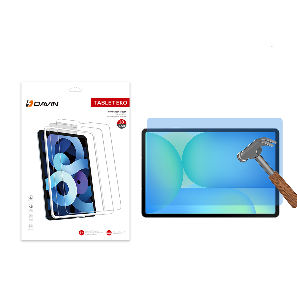 Galaxy Tab S10 FE Plus Davin Tablet Nano Ekran Koruyucu - Şeffaf