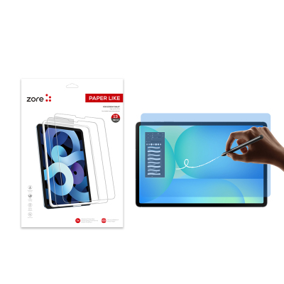 Galaxy Tab S10 FE Plus Paper Feel Matte ​​​​​​​​​​​​​Zore Paper-Like Screen Protector - Zore
