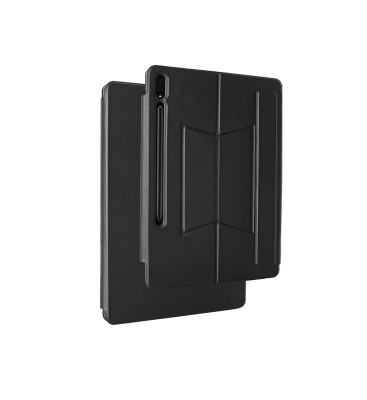 Galaxy Tab S10 FE Plus Zore Border Keyboard Tablet Case Bluetooth Connection and Stand - 2