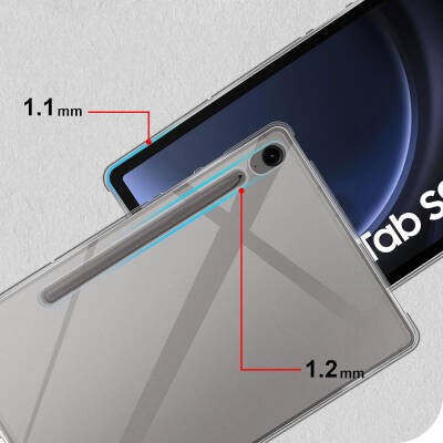 Galaxy Tab S10 Lite Case Zore Tablet Super Silicone Cover - 6