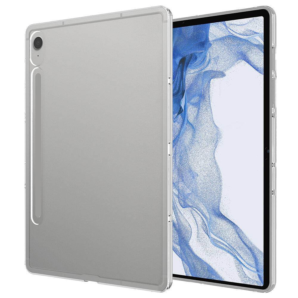 Galaxy Tab S10 Lite Kılıf Zore Tablet Süper Silikon Kapak - Renksiz