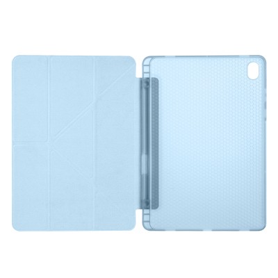 Galaxy Tab S11 Case Zore Tri Folding Stand Case with Pen Compartment - 21