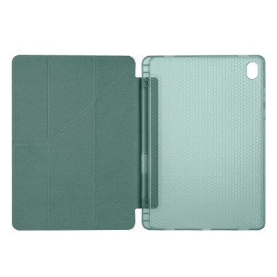 Galaxy Tab S11 Case Zore Tri Folding Stand Case with Pen Compartment - 41