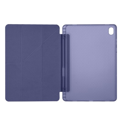 Galaxy Tab S11 Case Zore Tri Folding Stand Case with Pen Compartment - 22