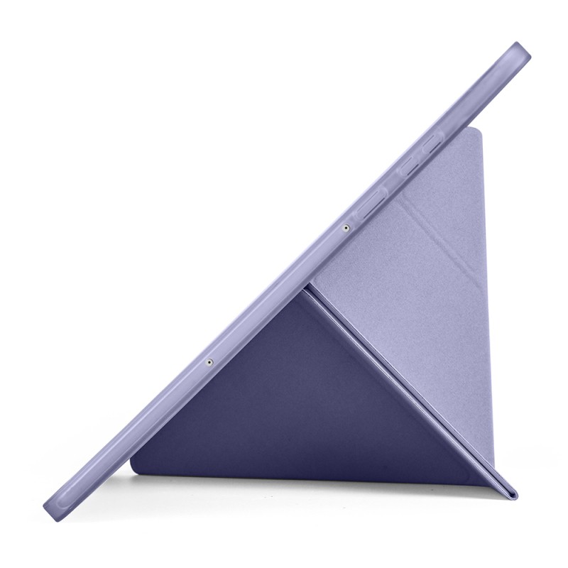 Galaxy Tab S11 Case Zore Tri Folding Stand Case with Pen Compartment - 12
