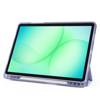 Galaxy Tab S11 Case Zore Tri Folding Stand Case with Pen Compartment - 34
