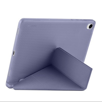 Galaxy Tab S11 Case Zore Tri Folding Stand Case with Pen Compartment - 45