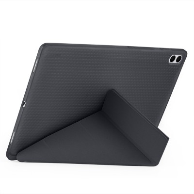 Galaxy Tab S11 Ultra Case Zore Tri Folding Stand Case with Pen Compartment - 20