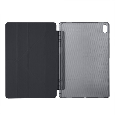 Galaxy Tab S11 Ultra Case Zore Tri Folding Stand Case with Pen Compartment - 21