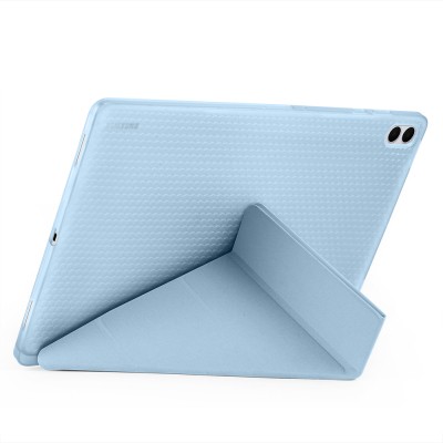 Galaxy Tab S11 Ultra Case Zore Tri Folding Stand Case with Pen Compartment - 18