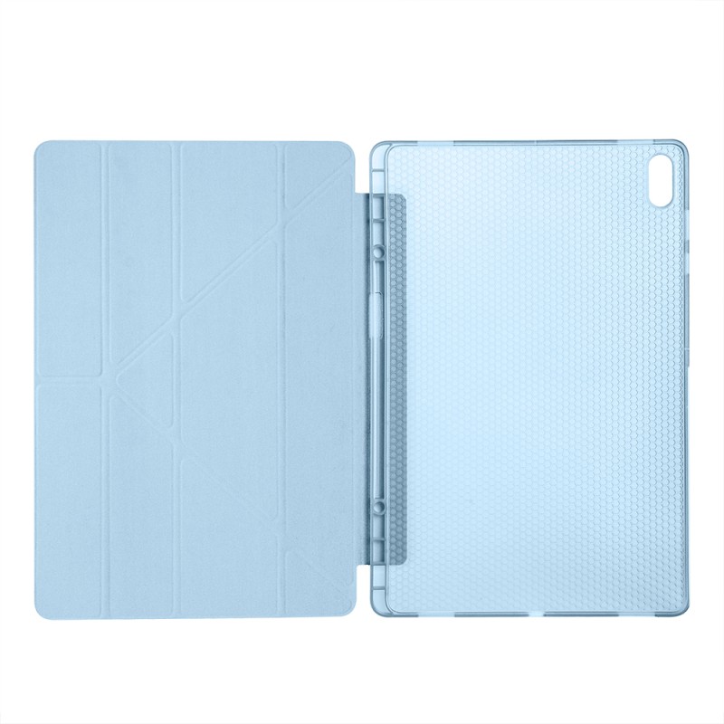Galaxy Tab S11 Ultra Case Zore Tri Folding Stand Case with Pen Compartment - 22
