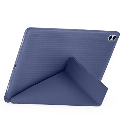 Galaxy Tab S11 Ultra Case Zore Tri Folding Stand Case with Pen Compartment - 17