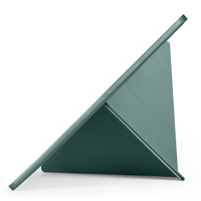 Galaxy Tab S11 Ultra Case Zore Tri Folding Stand Case with Pen Compartment - 31