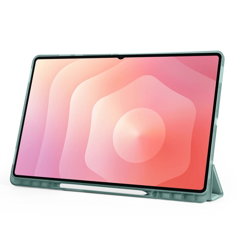 Galaxy Tab S11 Ultra Case Zore Tri Folding Stand Case with Pen Compartment - 47