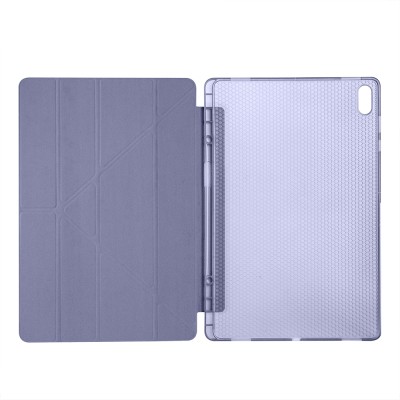 Galaxy Tab S11 Ultra Case Zore Tri Folding Stand Case with Pen Compartment - 23