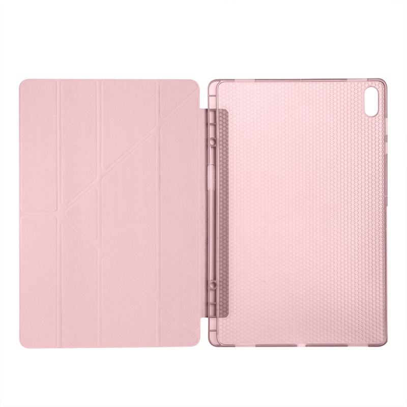 Galaxy Tab S11 Ultra Case Zore Tri Folding Stand Case with Pen Compartment - 25