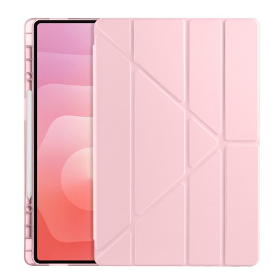 Galaxy Tab S11 Ultra Case Zore Tri Folding Stand Case with Pen Compartment - 37