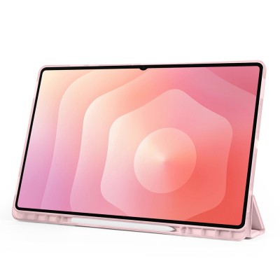Galaxy Tab S11 Ultra Case Zore Tri Folding Stand Case with Pen Compartment - 48