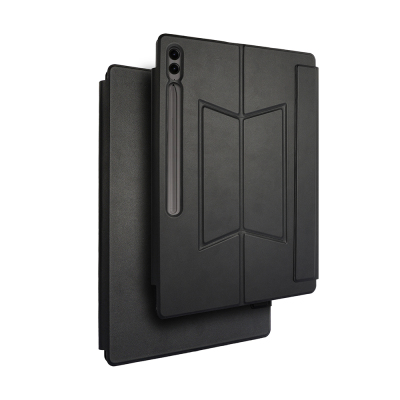 Galaxy Tab S11 Ultra Zore Border Keyboard Tablet Case Bluetooth Connection and Stand - Zore